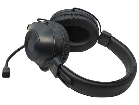 Słuchawki nauszne przewodowe z mikrofonem Trust OZO USB Headset