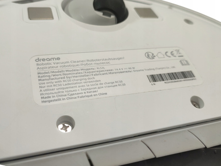 ROBOT SPRZATAJACY Z FUNKCJĄ MOPOWANIA DREAME BOT D10S RLS3L BIAŁY