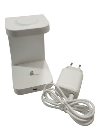 ŁADOWARKA INDUKCYJNA 3W1 STACJA DOKUJĄCA G-G18 DO APPLE IPHONE