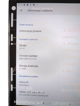 Tablet Tablet Jeans OC101