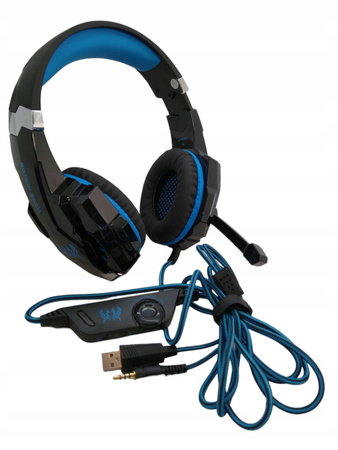 Słuchawki Przewodowe z Mikrofonem G9000 PC