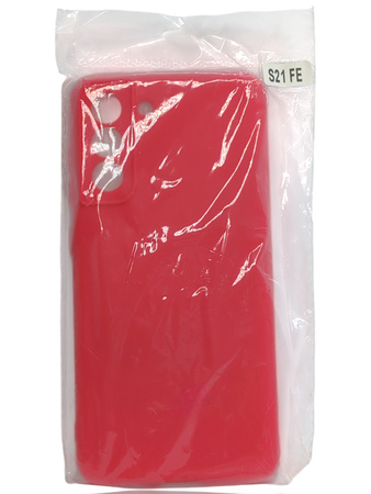 Nakładka Silicone Samsung Galaxy S21 FE Czerwone