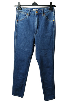 SPODNIE JEANS DAMSKIE WRANGLER ROZMIAR 28/34 NIEBIESKIE