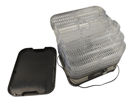 SUSZARKA DO ŻYWNOŚCI MOZANO 450W 5 sitek - Suszarka do grzybów