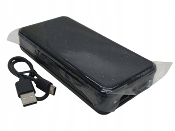 Powerbank 24000 mAh Szybkie Ładowanie Czarny z latarką XHC-PD-T82