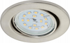BRILONER OCZKO SUFITOWE - LED 5W 400lm - GU10 - NIKIEL MAT - UCHYLNE