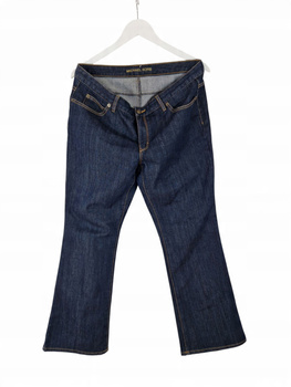 MICHAEL KORS Damskie Jeansy Granatowe Rozszerzane Dół (Bootcut/Flare)