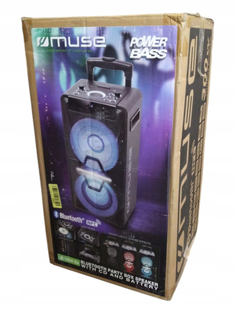 Głośnik Power Audio MUSE M-1920 DJ bluetooth