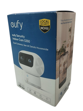 Inteligentna Kamera Wewnętrzna Eufy Indoor Cam S350 4K+2K 130° WIFI 6