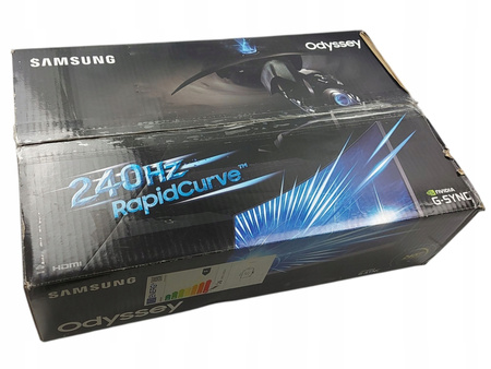 Monitor Samsung C27RG50FQR 27" Curved VA Full HD 240Hz 4ms G-SYNC