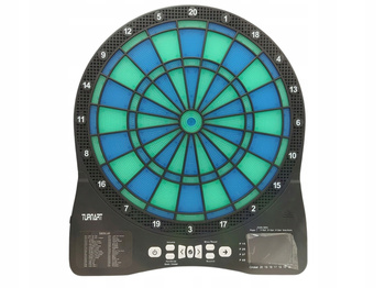 Tablica elektroniczna TURNART Electronic Dartboard LED GRA RZUTKI