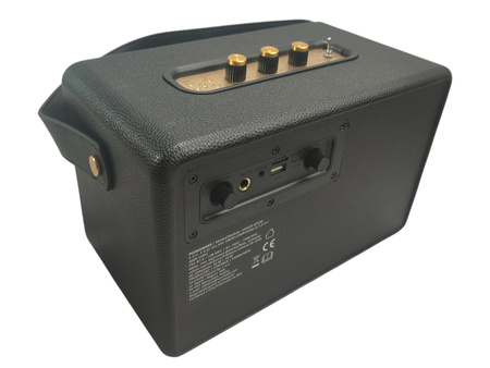 Głośnik przenośny Hykker BTS30 Bluetooth 30 W Akumulatorowy Brązowy