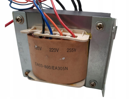 Transformator EA03-800/EA305N 230V na 15V z odczepem w połowie i 19V