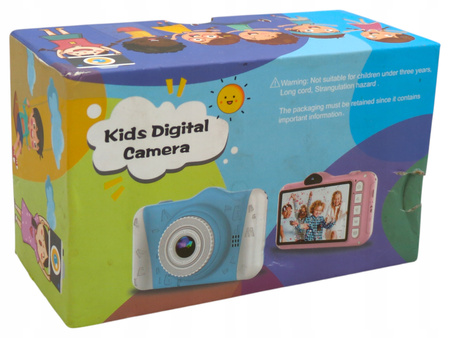 APARAT DZIECIĘCY KIDS DIGITAL CAMERA X8 KOLORU RÓZOWEGO