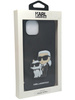 Plecki Etui Case Karl Lagerfeld KLHCP14MSANKCPK do iPhone 14 Plus Czarny