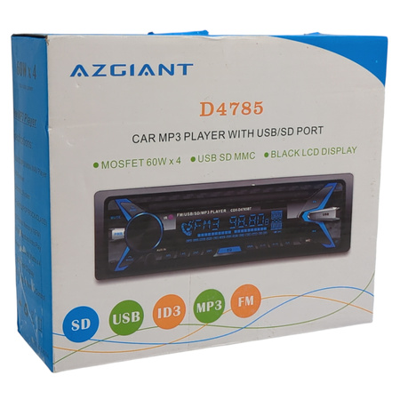 Samochodowe radio JSD-520 MP3 Bluetooth FM USB SD AUX pilot