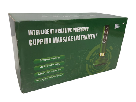 Masażer Bezprzewodowy antycellulitowy z funkcją bańki chińskiej