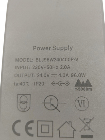 Zasilacz BLJ96W240400P-V 24V 4.0A 96W