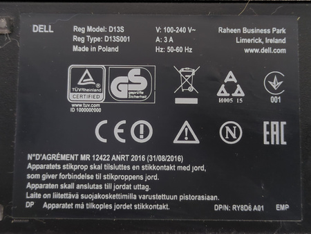 Komputer Dell Vostro 3250 Intel Core i3-6100 500GB HDD