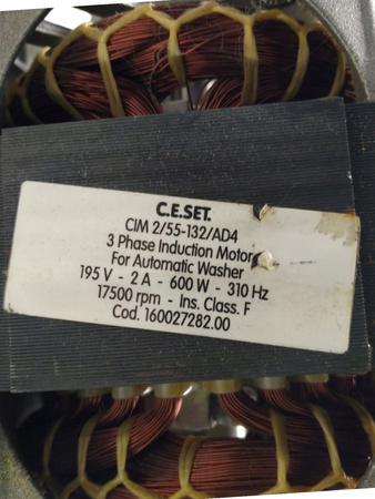 SILNIK NAPĘDOWY PRALKI C.E.SET. CIM 2/55-132/AD4 HOTPOINT-ARISTON