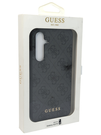 Etui Guess Plecki do Samsung Galaxy s23 FE czarny