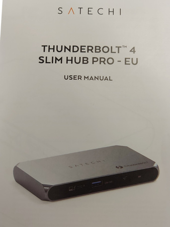 Dock Satechi Thunderbolt 4 Slim Pro Hub - Adapter - USB-C
