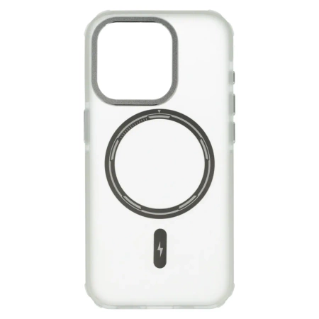 Etui plecki Liavec Smooth Feeling MagSafe iPhone 14 Pro biały TPU