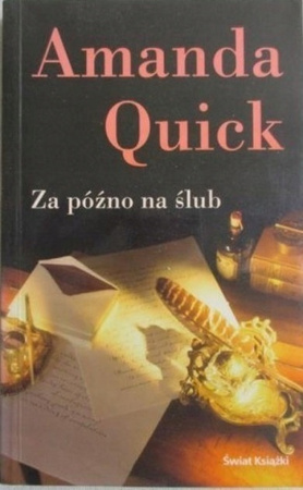 Za późno na ślub Amanda Quick
