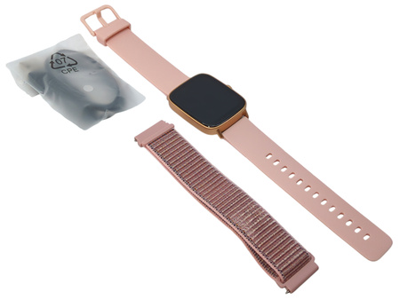 Smartwatch IDW28 Różowy 2 paski