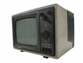 Telewizor turystyczny PRL Silelis 405 D-1