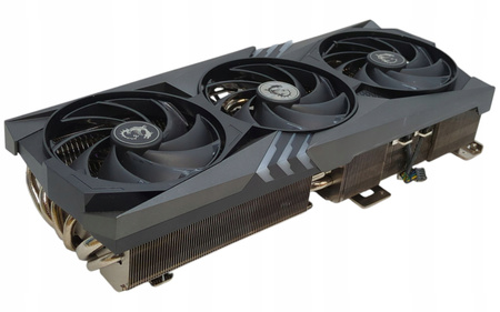 Chłodzenie karty graficznej NVIDIA MSI RTX 4090 Gaming X Trio