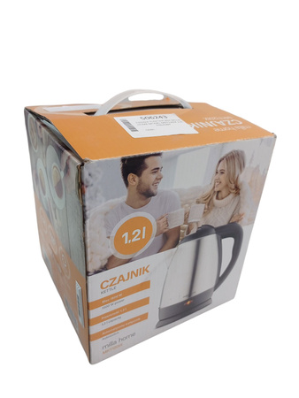 Czajnik elektryczny MILLA HOME MKT120IX 1,2L STALOWY