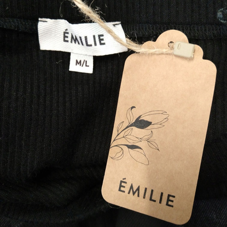 Spódnica damska EMILIE Rozmiar M/L Czarna