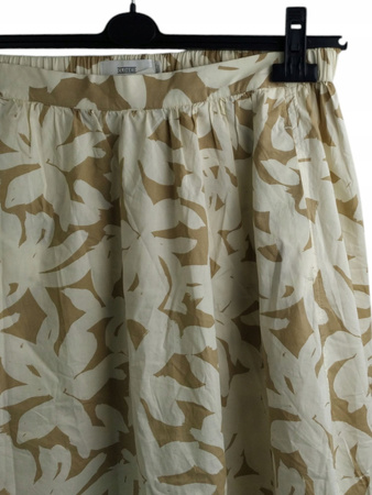 LETNIA SPÓDNICA BIAŁO-BRĄZOWA CLOSED ROZ.M