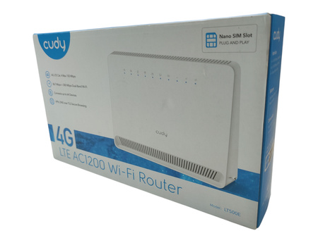 Router LTE Cudy LTE AC1200 router na karte SIM Wi-Fi 5 4G LTE MESH