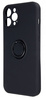 Etui Plecki do Apple Iphone 13 czarne Case z uchwytem na palec