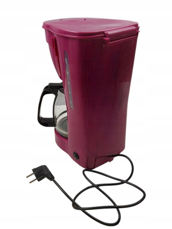 Ekspres przelewowy do kawy Korona 10119 1,5 l 800W Różowy
