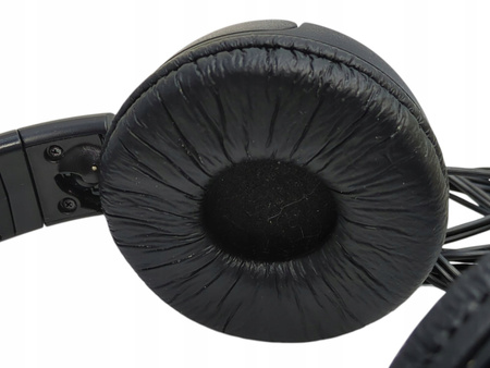 Słuchawki przewodowe Sony MDR-ZX110AP Nauszne Mikrofon Czarny