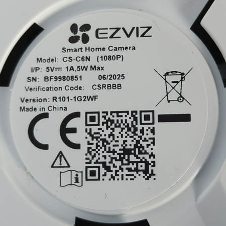 Zestaw 2x Kamera EZVIZ CS-C6N 1080p PTZ 340° WiFi IR 10m