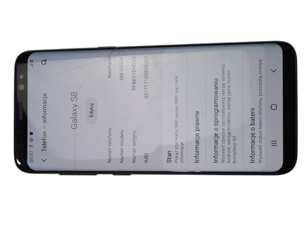 Smartfon Samsung Galaxy S8 SM-G950F 4/64GB 5.8"