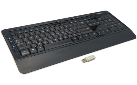 Klawiatura bezprzewodowa Microsoft 3050 QWERTY czarna