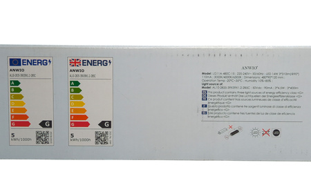 Spotlight LED ANWIO LG11A-480C-15 18W barwa zimna 230V sufitowy