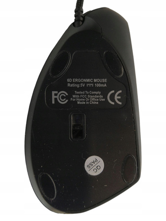 Myszka optyczna przewodowa Ergonomiczna Echtpower