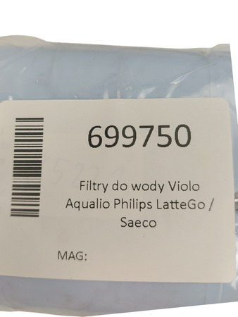 Filtry do wody Violo Aqualio Philips LatteGo / Saeco