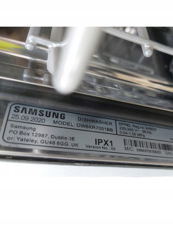 Zmywarka do zabudowy SAMSUNG DW6KR7051BB 59,8cm 14 kompletów