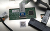 Gniazdo zasilania, taśma SATA, touchpad laptopa Dell P90F005