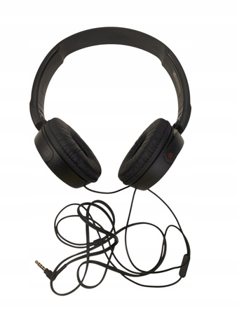 Słuchawki nauszne przewodowe Sony MDR-ZX110AP Czarne