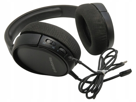 Słuchawki przewodowe z mikrofonem SteelSeries Arctis 1 Nauszne Czarny