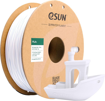 FILAMENT PLA+ 1,75mm eSUN COOL WHITE ZIMNY BIAŁY 1kg