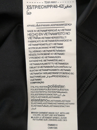 LEGGINSY DAMSKIE UNDER ARMOUR XS CZARNE